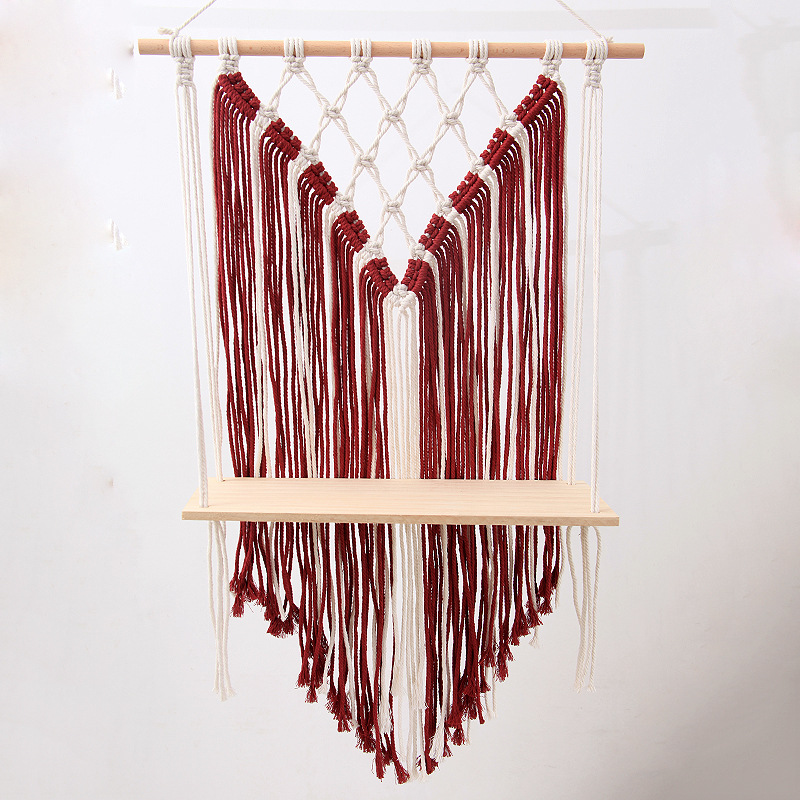 MommaChar4's tweet photo. [Just finished my DIY macramé plant hanger ! Perfect for sprucing up my tiny apartment corner—so satisfying turning cords into something useful. Who’s tried macramé before ]， https://t.co/xladD8qb3G