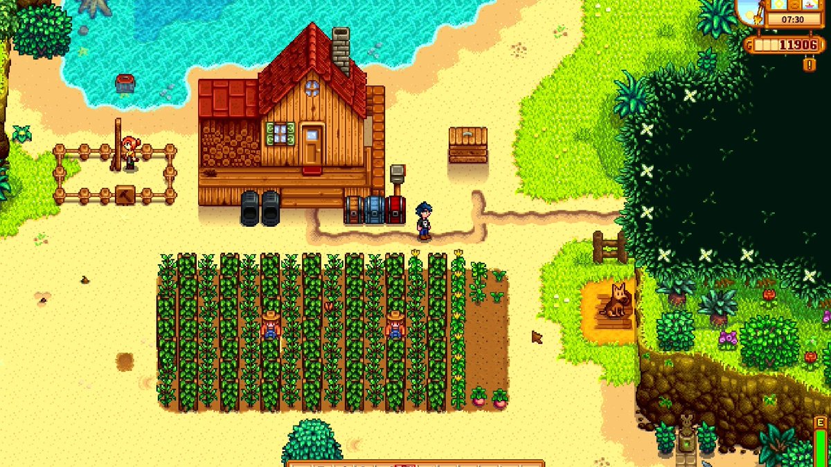 warsogol's tweet photo. Just finished a 20-min daily grind in Stardew Valley—watered crops, fed chickens, and snagged a new diamond! Such a chill start to the day. https://t.co/ClFfDg9uEu