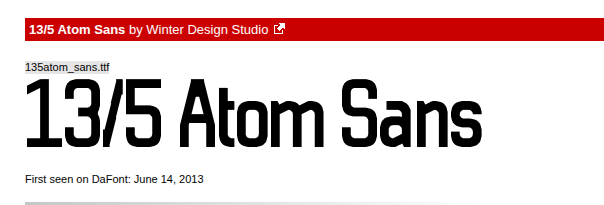 nodws's tweet photo. @monogramdude 13/5 Atom Sans by Winter Design https://t.co/qtNk8bf0IW