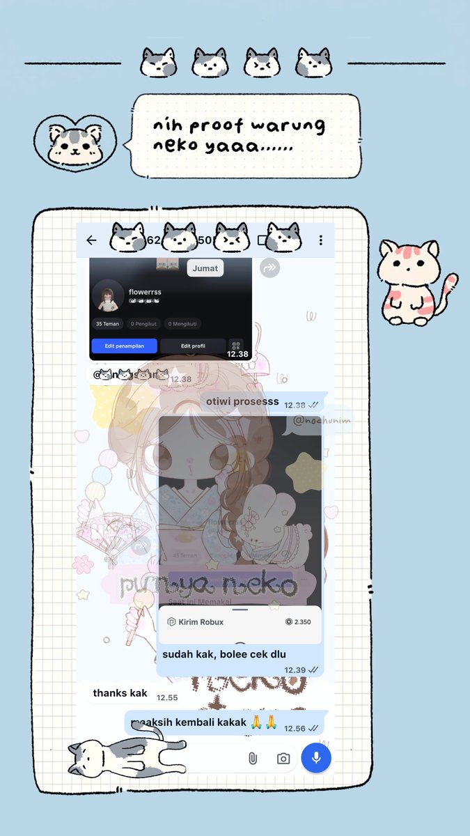markiposa's tweet photo. .... 𝑷𝒓𝒐𝒐𝒇𝒔 🩷 #robuxvisend #proofs https://t.co/GzwOVs5tMr
