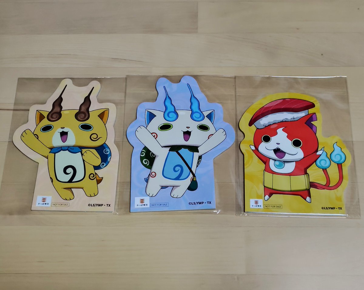 komasan220's tweet photo. かっぱ寿司に行ってきたズラ😆
コマさんグッズ貰えたズラ*.(๓´͈ ˘ `͈๓).*
#妖怪ウォッチ https://t.co/TsaXLyh9Dj