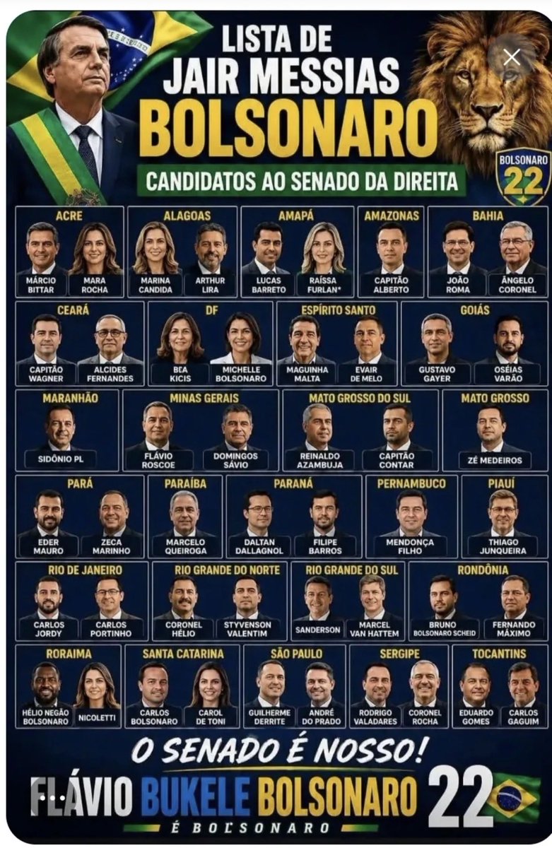 denisejayme's tweet photo. Eu só voto em quem Bolsonaro indicar! 22 https://t.co/FtZqX2L9IO