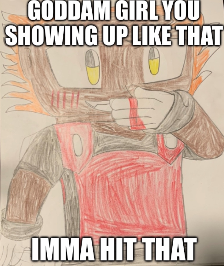 Christo58842090's tweet photo. Wonder what’s got these 2 acting like this??😏 (Can send a pic of whatever they’re looking at too for the lols) #ocart #oc #FireChris #ElektronChris #powerup #meme https://t.co/vnijTT1Mlm