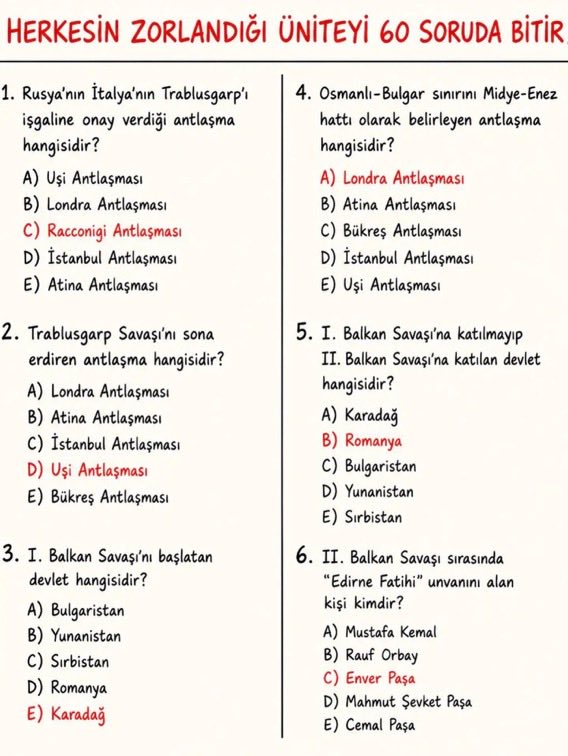 egitimvemotivas's tweet photo. Ramazan Yetkin Hoca’nın dikkat çektiği çıkması muhtemel sorular https://t.co/BjCvPnGirw