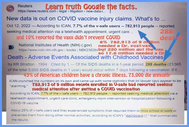 LionsRoarDen's tweet photo. @rustyrockets Vaccine injury stats from Reuters https://t.co/Dy6wRLc6M1