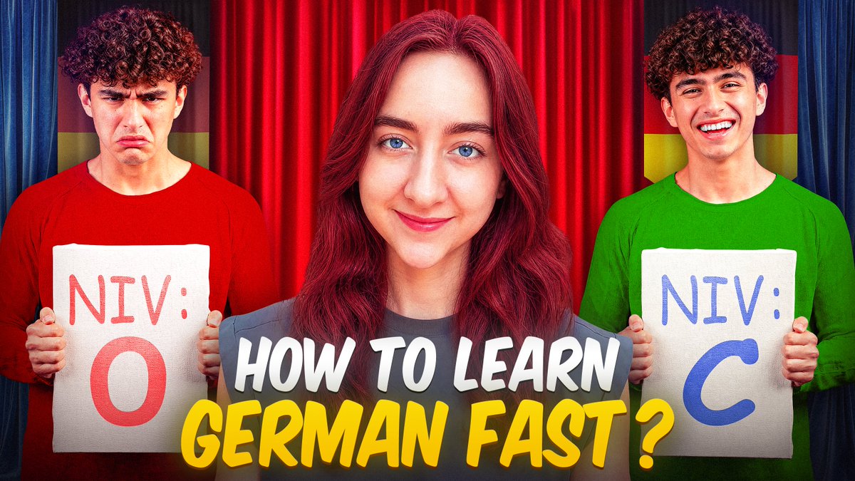 kitman__art's tweet photo. Thumbnail Design π©πͺπ₯
From 0 to C in German β a thumbnail designed to instantly communicate the transformation and grab attention.
What do you think of the final result? π
#ThumbnailDesign #YouTubeThumbnail #GraphicDesign #Photoshop #GermanLearning #YouTubeDesigner https://t.co/Z2O2Cut0h3