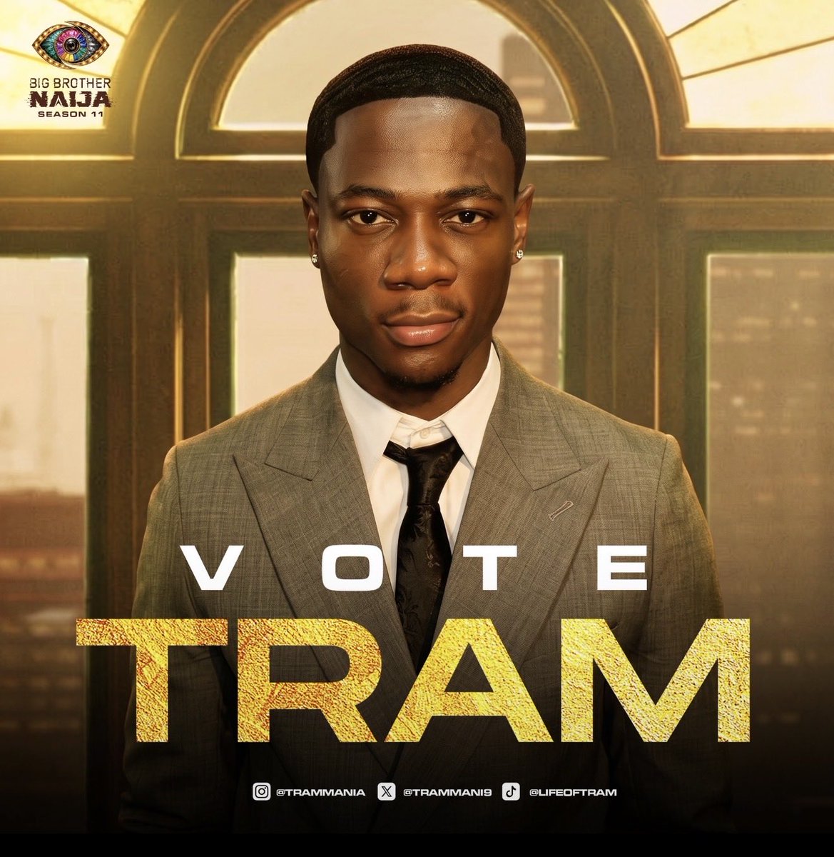 ShebaGamde's tweet photo. SHEBANGS, We never leave our people alone. ✨

Vote Queen Sheba’s Bestie @Trammani9 to join Sheba in the house next week. 💓
#BBNaija
#ShebaGamde https://t.co/CmmrMWbCwd
