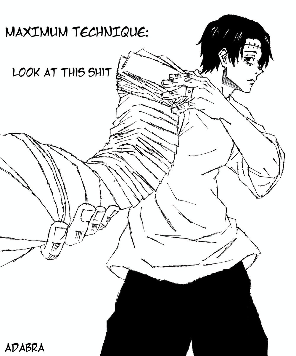 Mafer9P's tweet photo. "The richest sorcerer of the modern era, excluding Satoru Gojo"

#jjk  #yutaokkotsu https://t.co/iSKDpvAaye