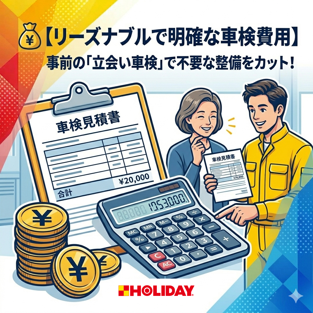 would7555's tweet photo. 💰【リーズナブルで明確な車検費用】
「後から高くなりそう…」という不安を解消！
ホリデー車検は事前の「立会い車検」で必要な整備だけを明確に見積もり。不要な部品交換をカットし、適正価格でご提供します。
格安・明朗会計ならお任せください！
#ホリデー車検 #車検費用 #格安車検 https://t.co/oPsvl7ggXP