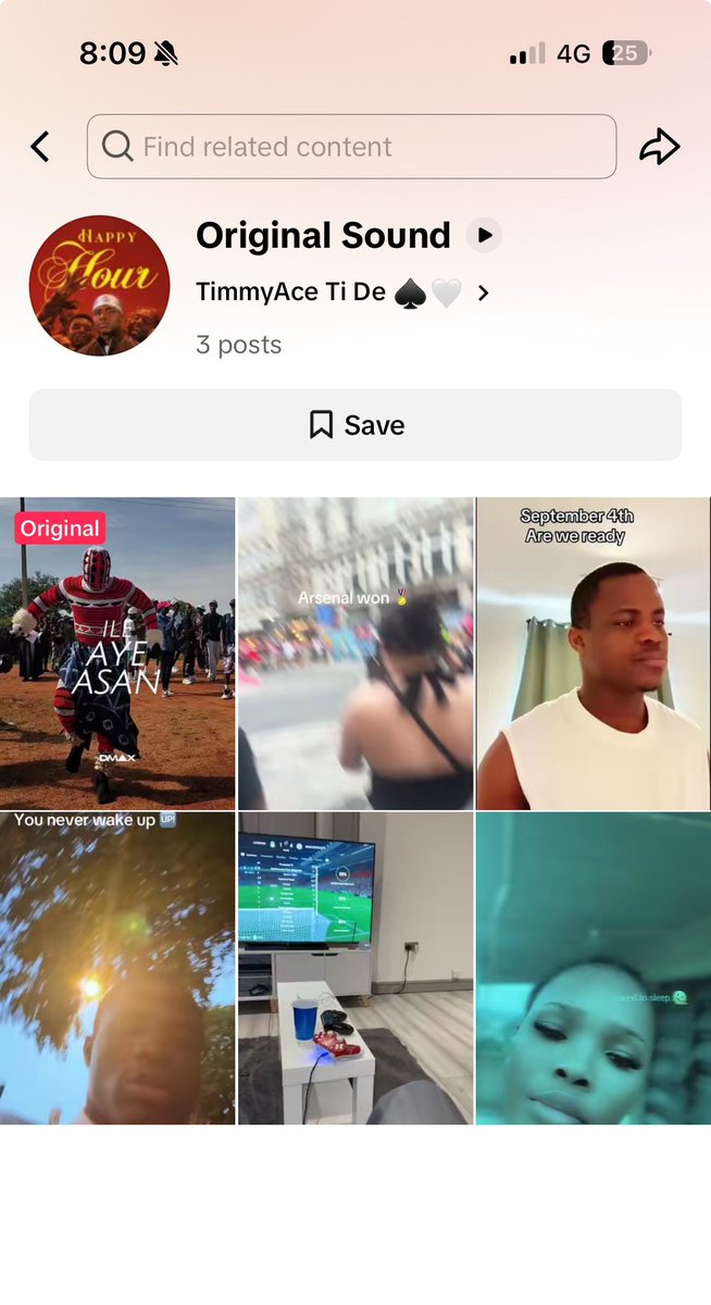 Timmyace234's tweet photo. Jo ma yo sound available on TikTok 

https://t.co/cMUspPqWPp

Use my sound guys 🔥🙏🙏🙏 https://t.co/iZDVWGgTXp