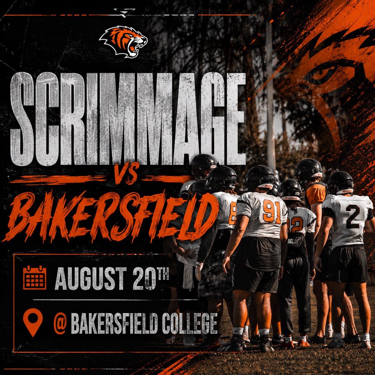 ReedleyCFB's tweet photo. 𝐒𝐂𝐑𝐈𝐌𝐌𝐀𝐆𝐄 𝐖𝐄𝐄𝐊‼️

🆚: Bakersfield College 
📍: 1801 Panorama Dr, Bakersfield, CA, 93305
🗓️: Thursday - August, 20th
⏰: 5:00pm https://t.co/WOPegSbDW8