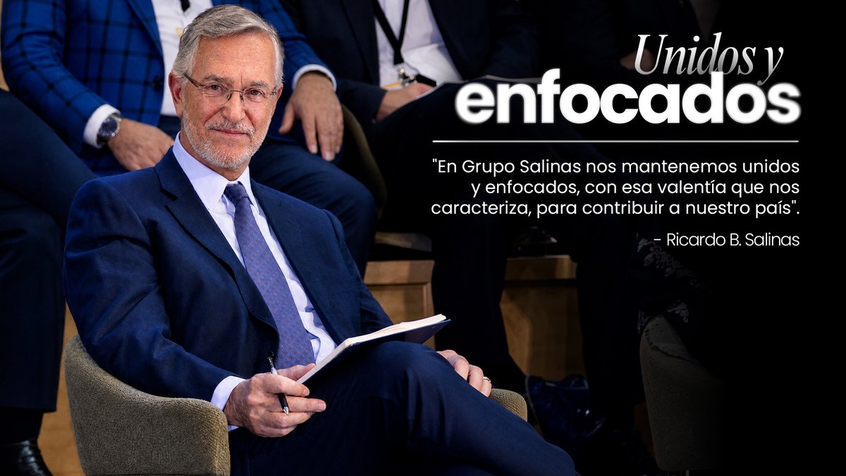 gruposalinas's tweet photo. Hay algo que nos mueve todos los días: saber que somos parte de algo más grande 🤩💪.

@RicardoBSalinas comparte una reflexión sobre el orgullo de trabajar en equipo, mantenernos firmes y seguir dando lo mejor en todo lo que hacemos 💭.

Así es el espíritu que compartimos quienes formamos parte de #GrupoSalinas.

#SomosGrupoSalinas
