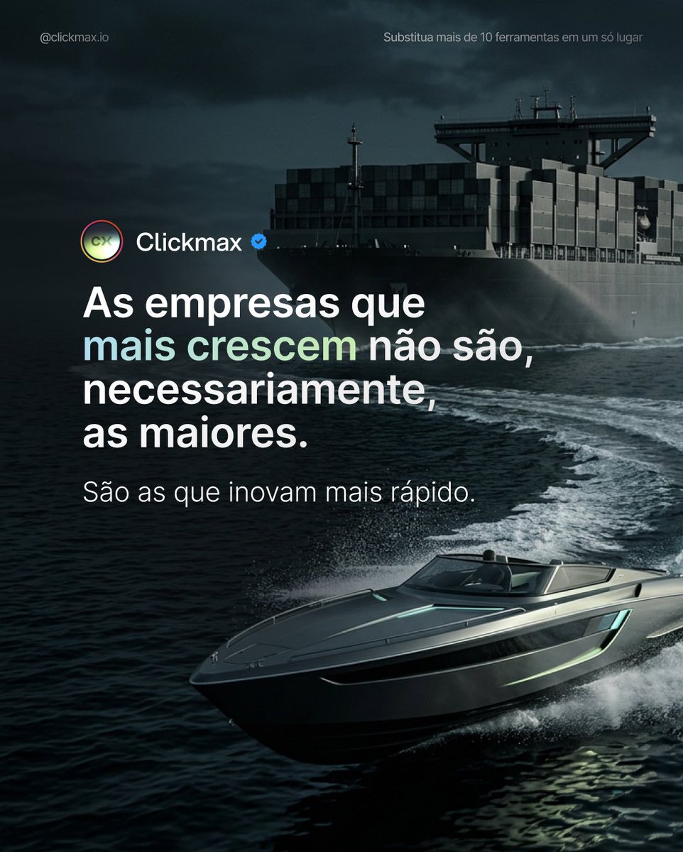 clickmaxoficial's tweet photo. Infoprodutor que cresce não é o que usa mais ferramentas. É o que consegue transformar inovação em uma operação mais eficiente.
#clickmax #infoproduto https://t.co/VmPqhwnwdQ