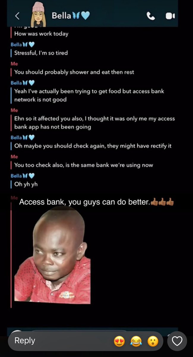 warixino07's tweet photo. Hi @myaccessbank please you guys should do better 😒 

#acces https://t.co/0HNglLTfkk
