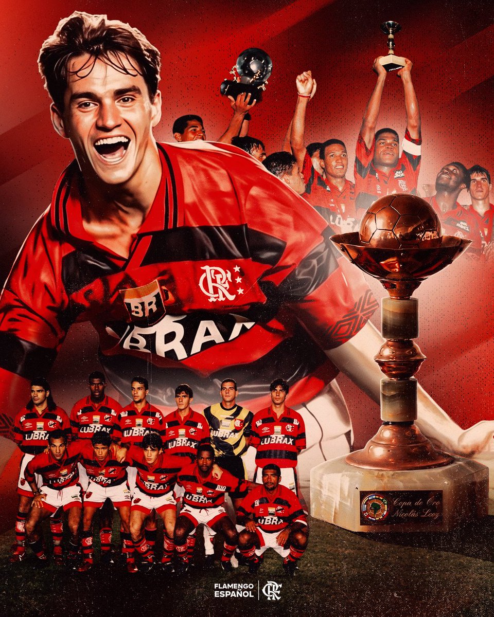 Flamengo_es's tweet photo. 🏆 A 30 años de la Copa de Oro.

Ayer se cumplió un nuevo aniversario de la hazaña conquistada por Flamengo en 1996 cuando venció en la final a São Paulo con tres goles de Sávio.

HISTORIA PURA. 👏 https://t.co/tSInVvWuQs