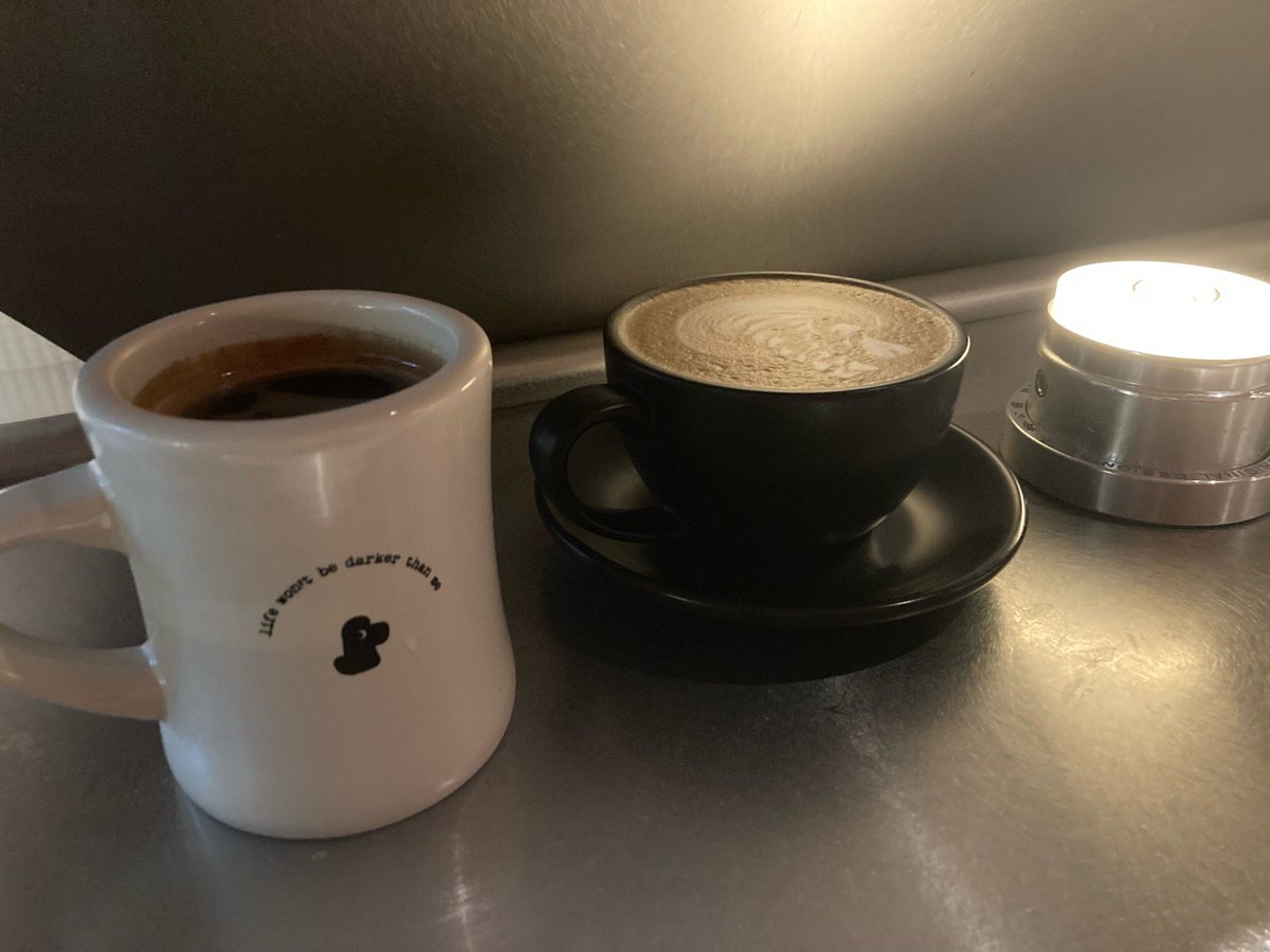 KnowlesCedric's tweet photo. Just accidentally dropped my coffee on him, and he's now wearing latte art... on his chest. My morning = 1 chaos + 1 grinning boyfriend. https://t.co/eD5aXshWLX