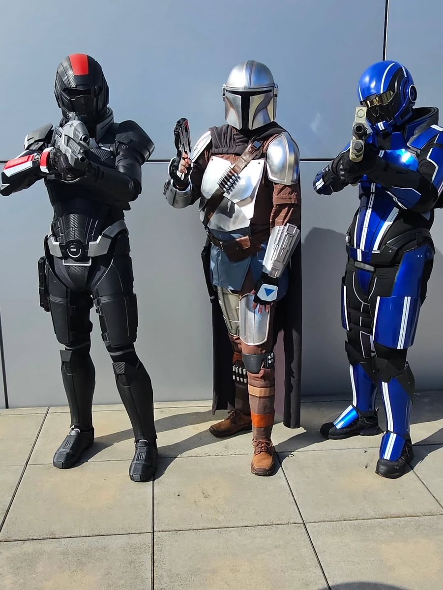Mark_Meer's tweet photo. Mass Effect Monday: Here’s @masseffect fan duo @shepardcosplay from IG as Kaidan Alenko and Commander Shepard at Comic Con Prague 2026! 🫡
#MassEffectMonday #MassEffect #MassEffectCosplay #CommanderShepard https://t.co/ny1EYFFW4m