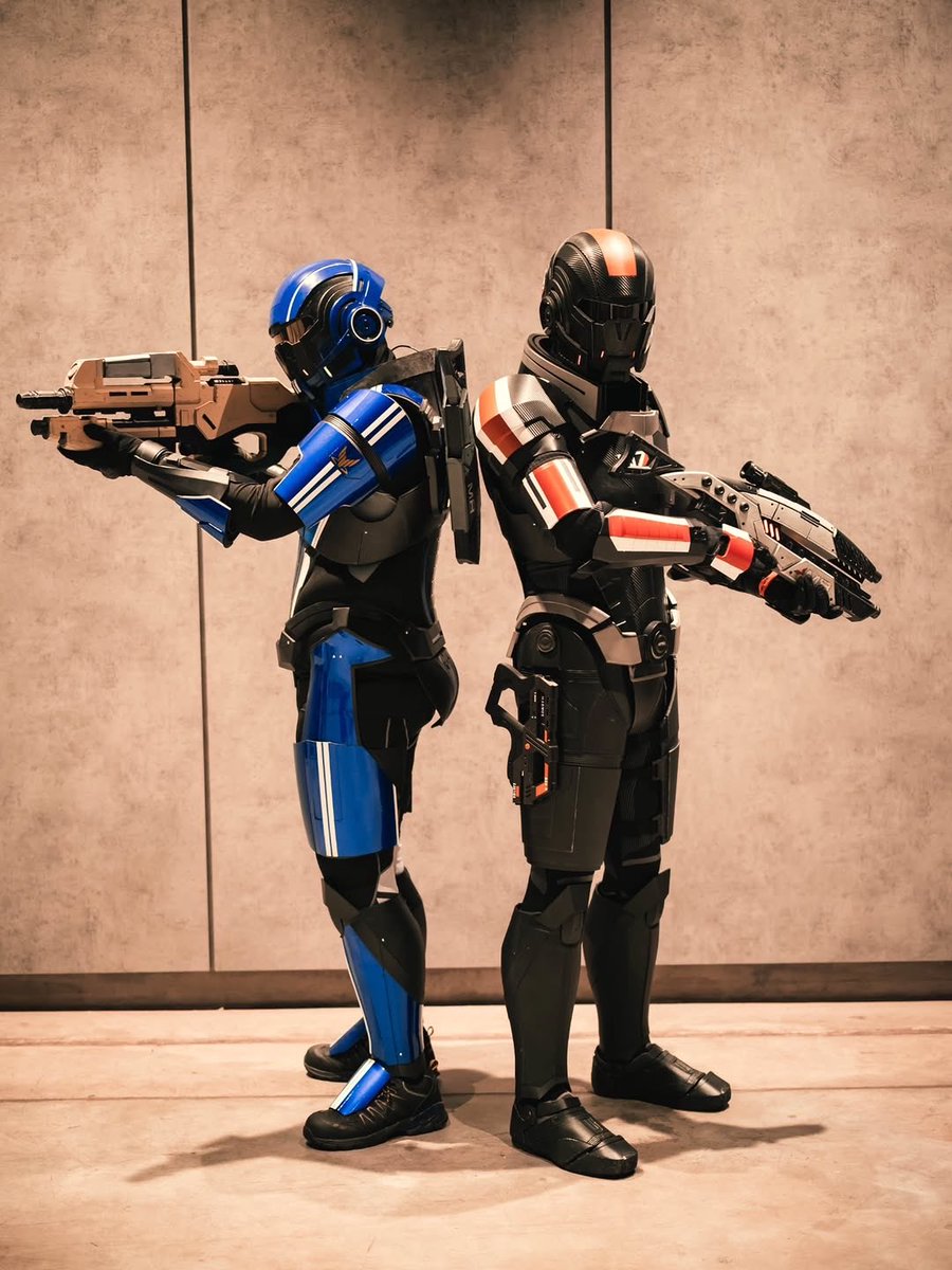 Mark_Meer's tweet photo. Mass Effect Monday: Here’s @masseffect fan duo @shepardcosplay from IG as Kaidan Alenko and Commander Shepard at Comic Con Prague 2026! 🫡
#MassEffectMonday #MassEffect #MassEffectCosplay #CommanderShepard https://t.co/ny1EYFFW4m