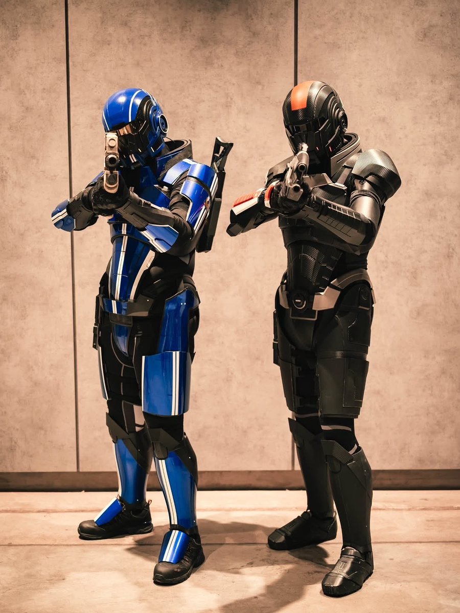 Mark_Meer's tweet photo. Mass Effect Monday: Here’s @masseffect fan duo @shepardcosplay from IG as Kaidan Alenko and Commander Shepard at Comic Con Prague 2026! 🫡
#MassEffectMonday #MassEffect #MassEffectCosplay #CommanderShepard https://t.co/ny1EYFFW4m