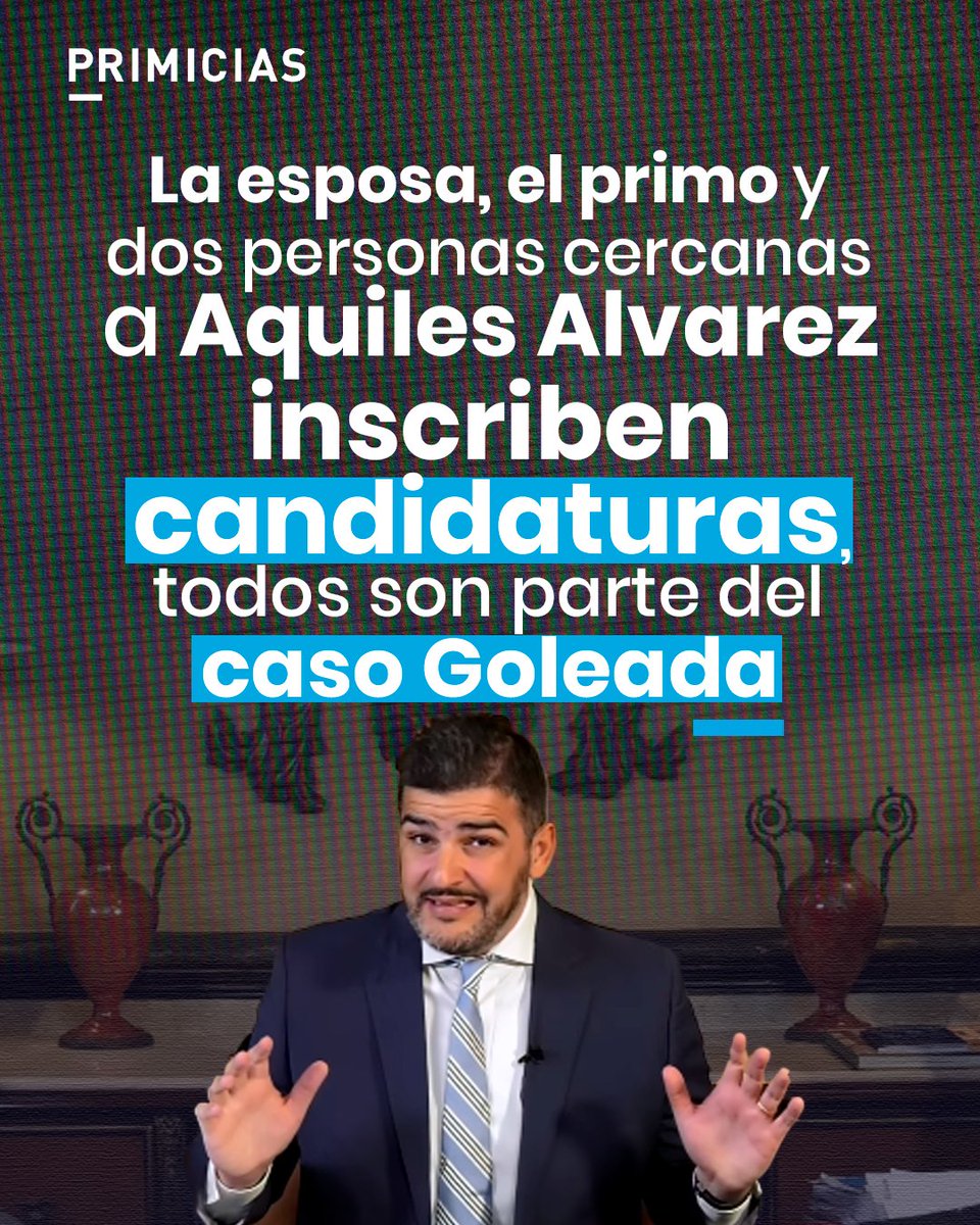 Primicias's tweet photo. Además de Fiorella Ycaza, esposa de Aquiles Alvarez, otros tres procesados del caso Goleada inscribieron sus candidaturas para ser concejales de Guayaquil en las elecciones seccionales de noviembre. https://t.co/QKpyZvDFIh https://t.co/no1SOOuuWE