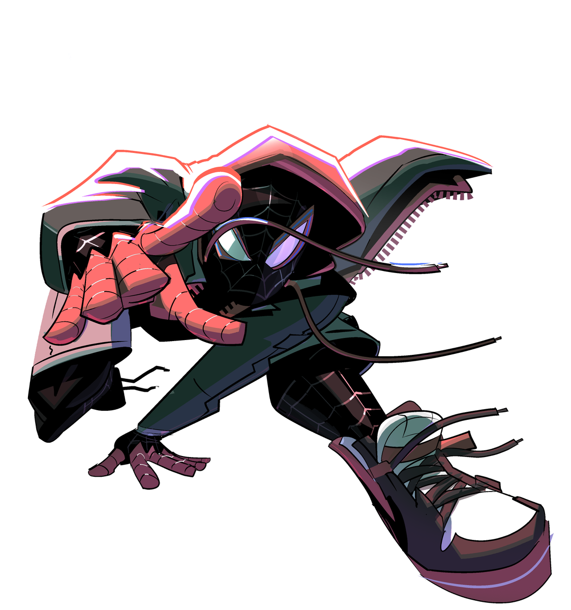 GalanMcCree's tweet photo. Miles Morales :D https://t.co/4gMLfTNUpc