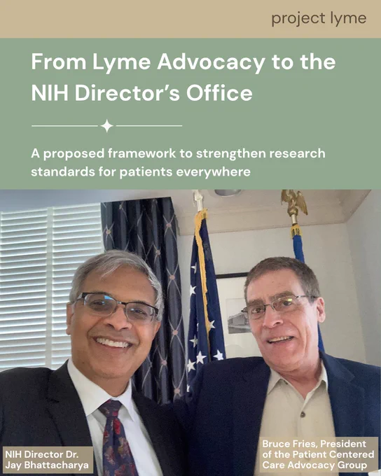 From Lyme Advocacy to the NIH Director’s Office