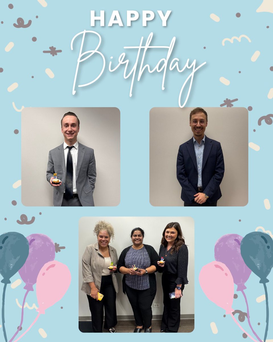 SGLfinancial's tweet photo. Happy Birthday to Kaleb, David, Mariah, Raji, and Katie! 🥳

August is clearly a great month for birthdays!

#sglfinancial #happybirthday #employeeappreciation https://t.co/RRBwaa2wtr