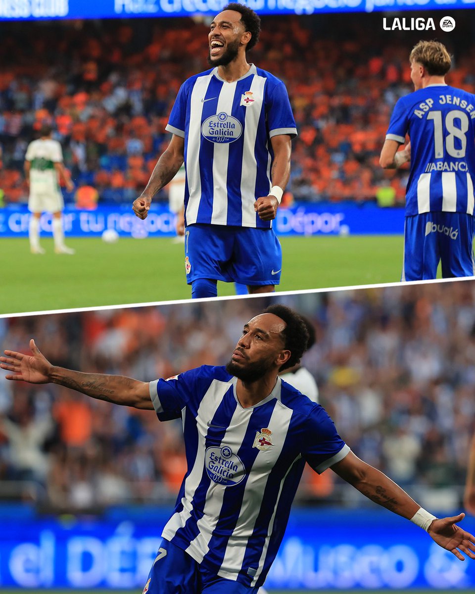 LaLiga's tweet photo. 𝐀𝐔𝐑𝐀MEYANG. 💫

#VUELVELALIGA | @RCDeportivo https://t.co/xCG9rZEOjD