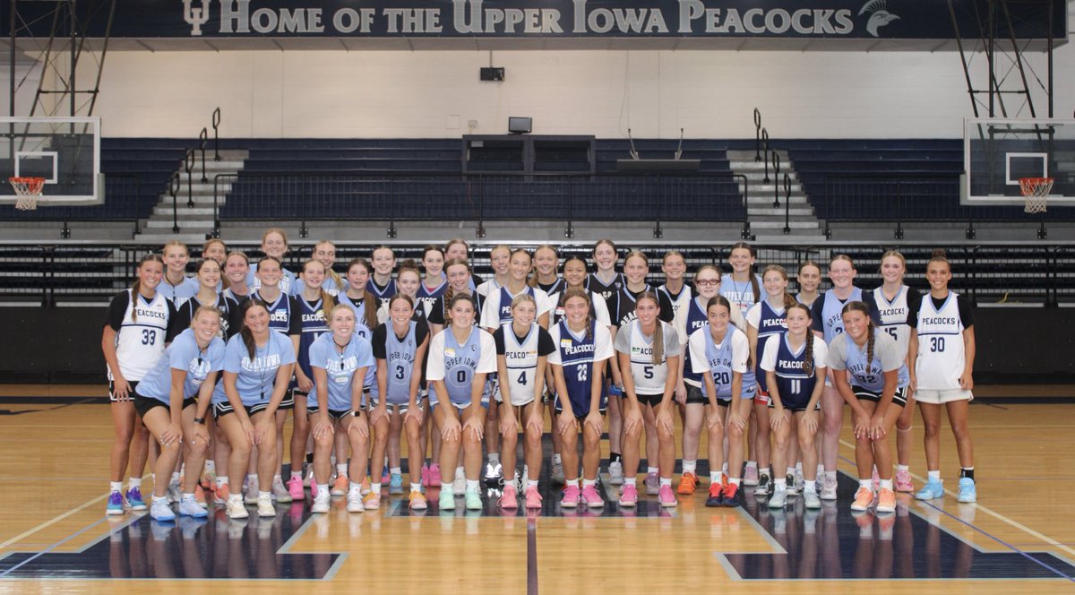 UIU_WBB's tweet photo. LAST ELITE CAMP🏀

We had an amazing group join us Saturday for a day full of learning new skills, meeting new friends, and sharing our love for the game.💙

Thank you to everyone who joined us for our final Elite Camp of the summer!

Go Peacocks! 🦚

#FeathersUp | #GoPeacocks https://t.co/3jUfGChYYf