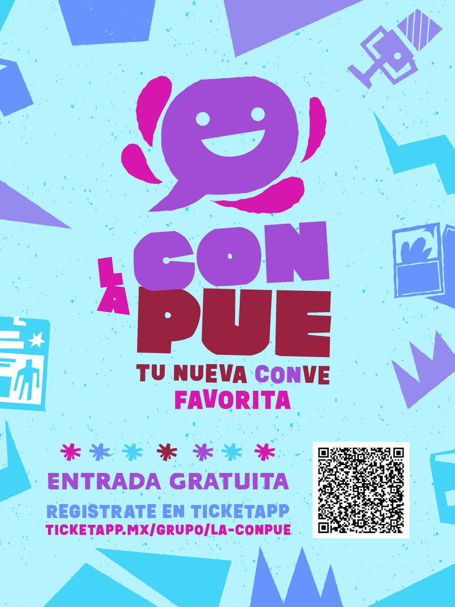 LaConPue's tweet photo. Una nueva experiencia está por llegar a Puebla. ✨

Conoce La ConPue y prepárate para formar parte de algo diferente.

🎟️ Regístrate gratis en:
https://t.co/WcfMtcWfdJ https://t.co/3vSiJRIxwn