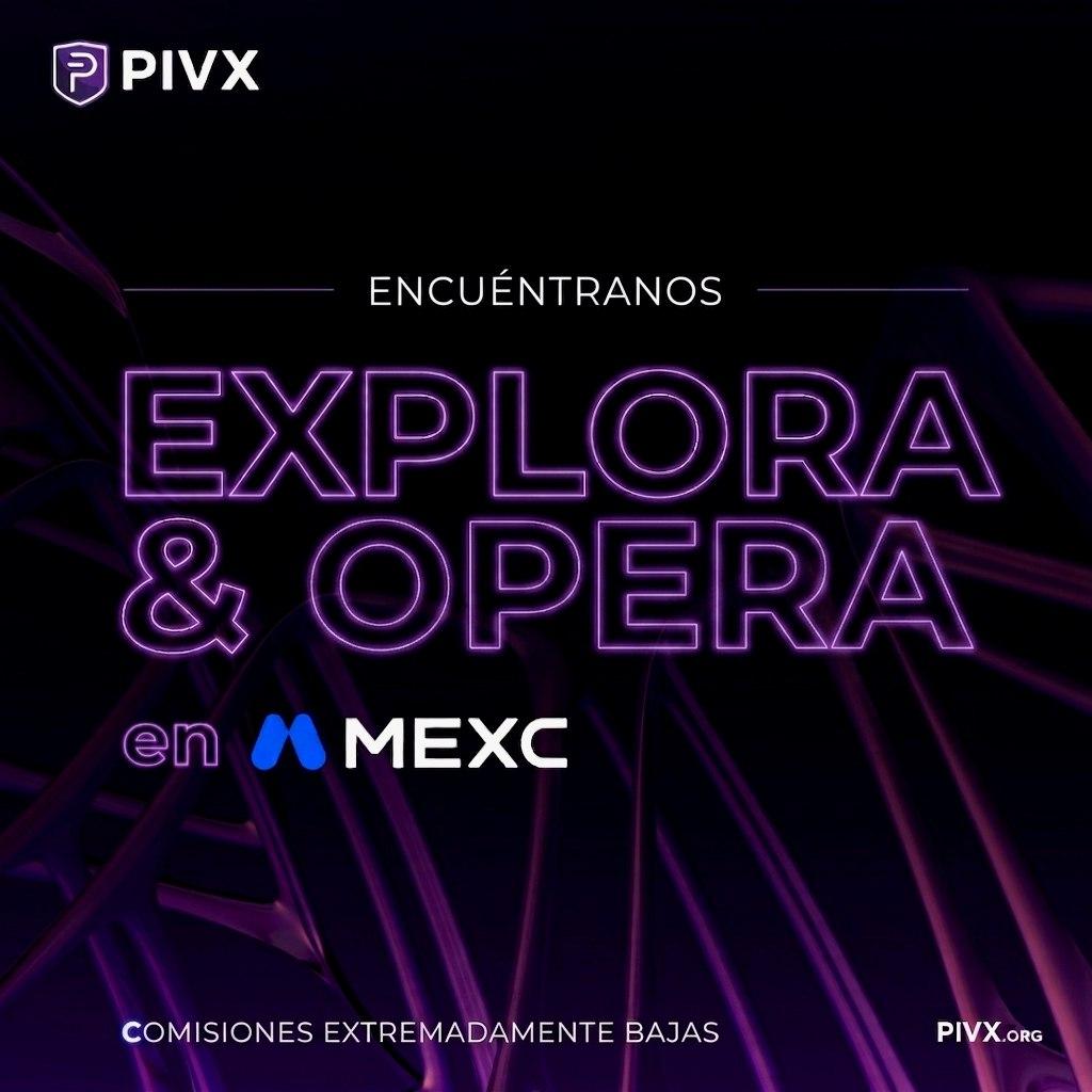 PIVX_Espanol's tweet photo. Realiza tus operaciones  en @MEXC y ten acceso a más de 3,000 tokens, que  muchas veces se listan aquí antes que en otras plataformas, para que puedas aprovechar los proyectos de tendencia desde el principio.

Las comisiones son ultrabajas, además de una gran liquidez y un apalancamiento de hasta 200x en futuros. La interfaz sigue siendo fácil de usar para principiantes sin sacrificar la seguridad. 
Más monedas, menores costos, acceso más rápido.

Encuentra #PIVX en #MEXC 💪

   #Crypto #Trading