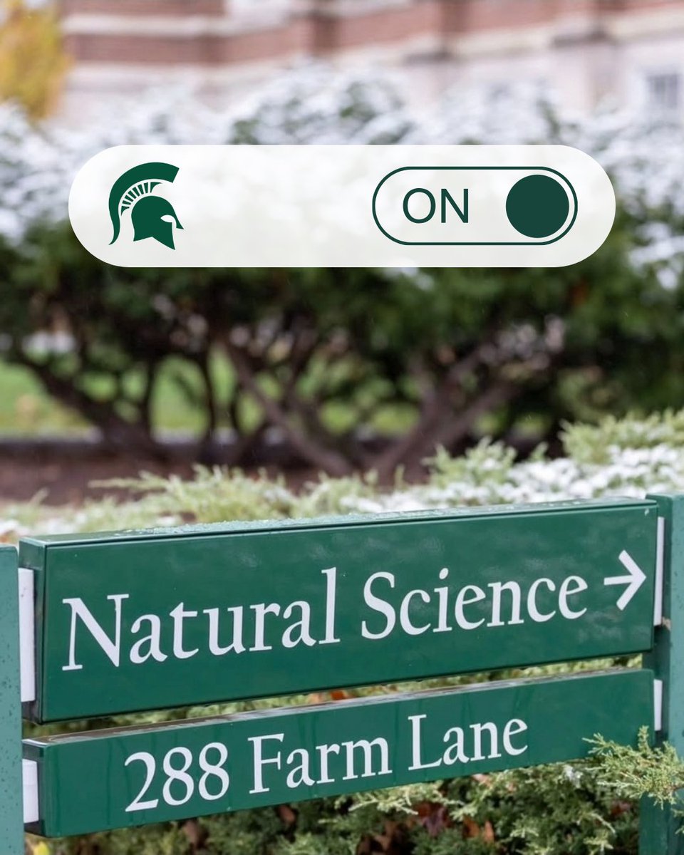 MSUNatSci's tweet photo. Sparty on!
We're SO ready for you to be here. New faces, familiar places, and big goals for the year ahead. Go Green! https://t.co/8Wtc5ne273