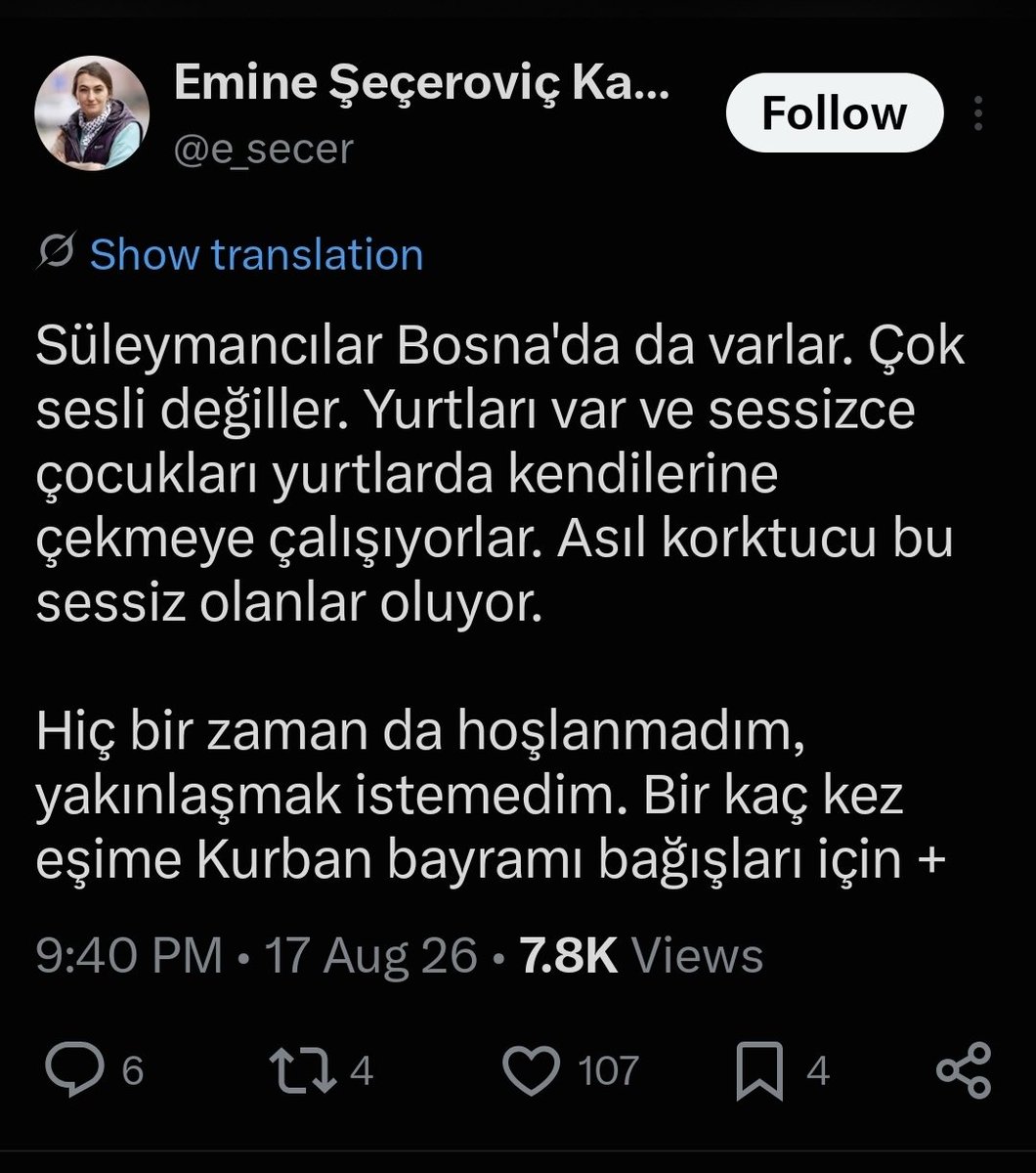 ciftlers76's tweet photo. Korkunç bir kadin. Korkunç ve igrenç.
90larda soykirimi yasamis.. ama bugunku sosyal soykirima çanak tutuyor.
Taa Bosnadan Turkiyeye jurnalcilik yapiyor.
Asagilik mahluk. 
@e_secer https://t.co/MDN2xjkgCf