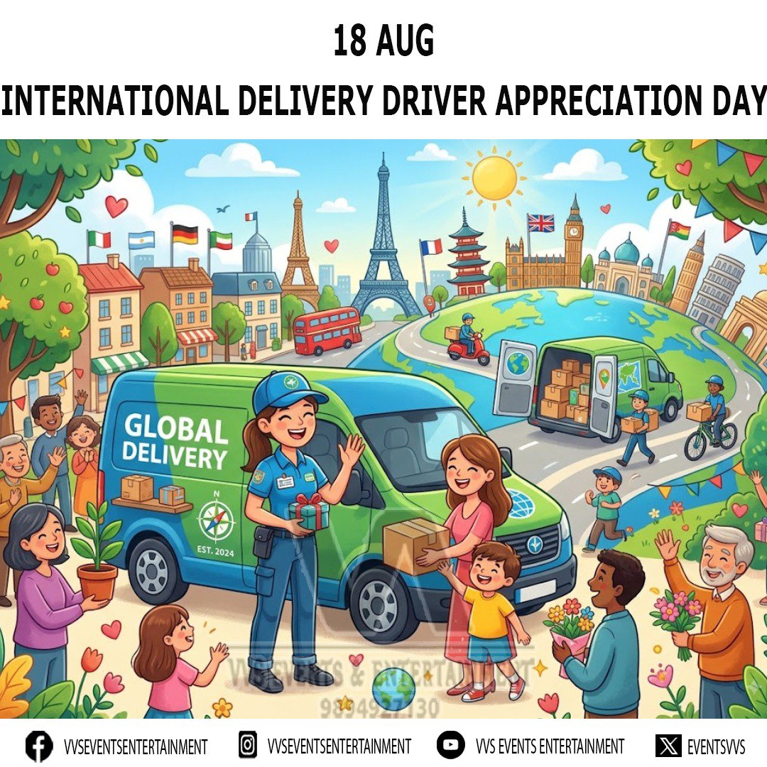 EventsVvs's tweet photo. International Delivery Driver Appreciation Day
#InternationalDeliveryDriverAppreciationDay
#InternationalDeliveryDriverAppreciationDay2026
#DeliveryDriverAppreciationDay
#DeliveryDriverAppreciationDay2026
#DeliveryDriverAppreciation
#IDDAD
#IDDAD2026
#IDDADay
#IDDADay2026 https://t.co/mTx4BEA6Cg