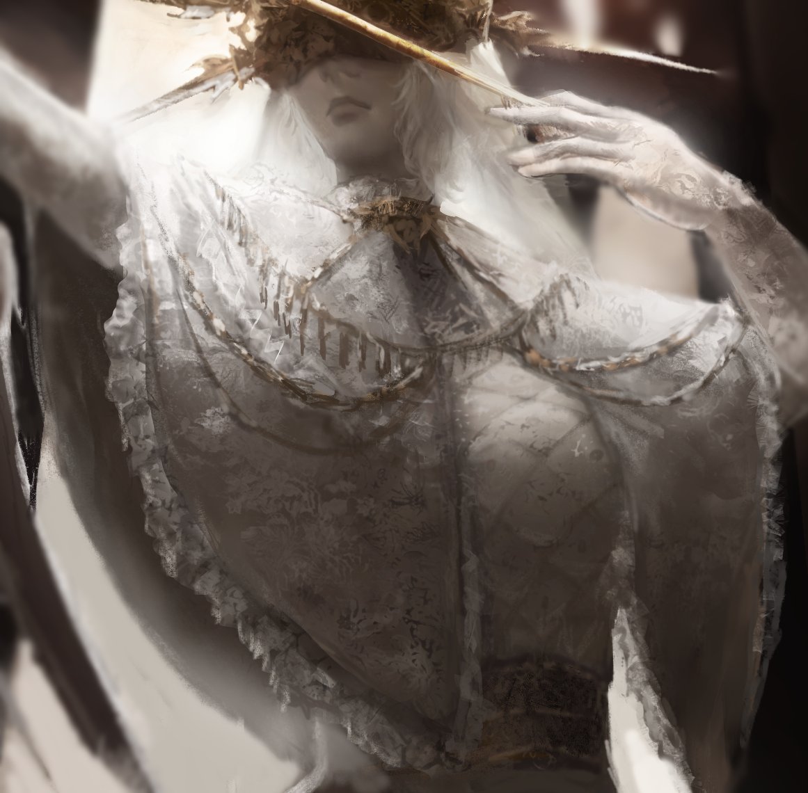 Locky0001's tweet photo. The dark sun, Gwyndolin 
wip sneak peek https://t.co/yesNPQPqvj