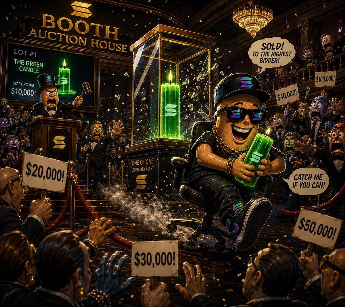 NeonValidator's tweet photo. Stealing candles, exposing paper hands, and playing 4D chess Willy ALWAYS wins. 🕶️🟢🔥
Wrong door, right booth. 🚀
Entry for the @SolBoothwilly 

frens: @Lokiwen10 @KOREDEWEBB @Defison88

#SolBoothWilly #Solana #Memecoin #Memes #Crypto https://t.co/xQu50jBe1d