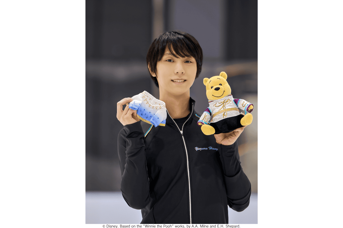 oshiraku's tweet photo. 📍推し楽 ニュース💌

羽生結弦とおそろい衣装のプーさんぬいぐるみ付きメモリーブック発売決定！ 直筆手紙の複製も

詳細はこちら👉https://t.co/1p6tqlTxP3

#プーさん #羽生結弦 https://t.co/cWBDI3SfkH