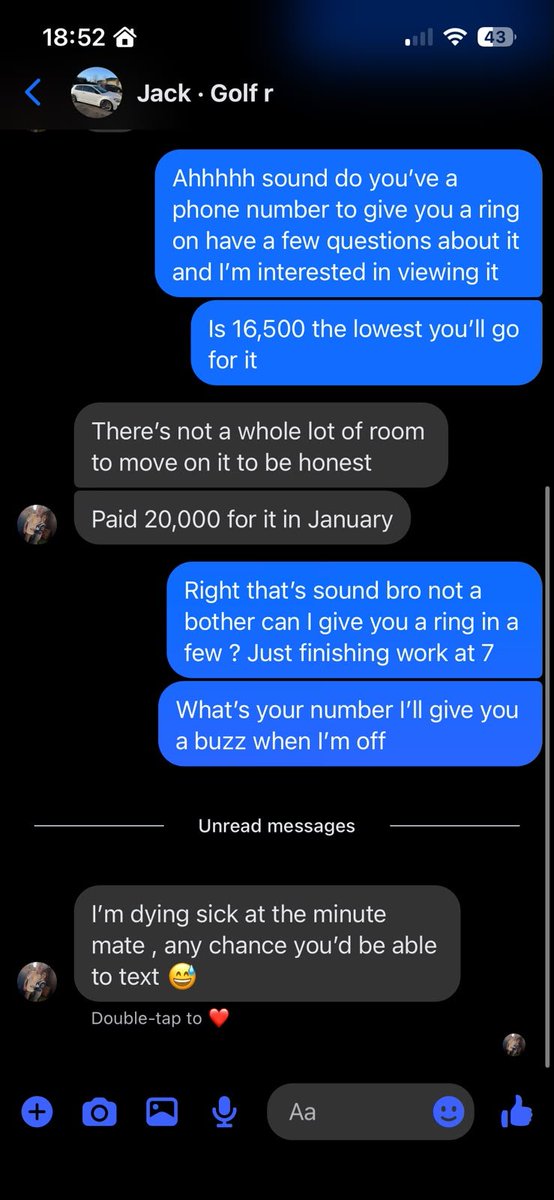 420AuditsEire's tweet photo. Possible ongoing car scam 🚨🚨🚨🚨🚨🚨🚨🚨🚨 Beware 

Please read ⬇️⬇️ and share 
Sent in :
Lads this fella is robbing people with cars and he has robbed my niece he's in kildare and he sold her a car that blew up the next day and he is scamming everyone.  Can everyone please get on to him and let him know he won't be getting away with it please

Please share this all over your social media to prevent others being scammed.