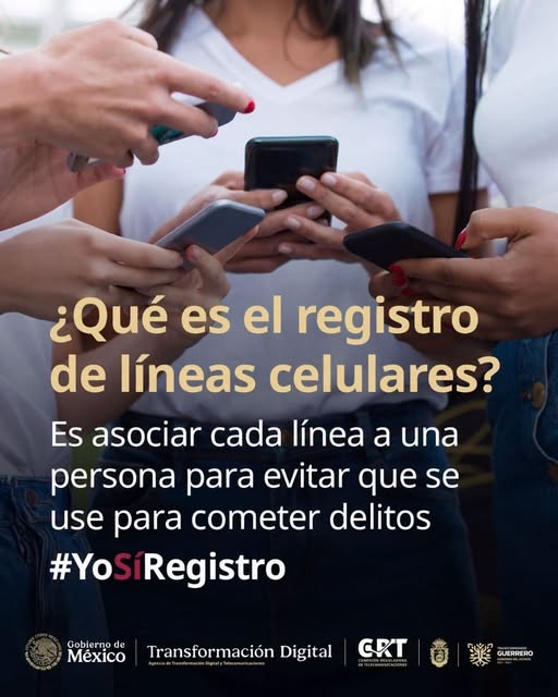 CuidaTv's tweet photo. 📱 El registro de líneas celulares consiste en asociar cada línea con una persona.

Esta medida contribuye a prevenir el uso indebido de números telefónicos y fortalecer acciones de seguridad.

#YoSíRegistro https://t.co/gXS5B9Djbx