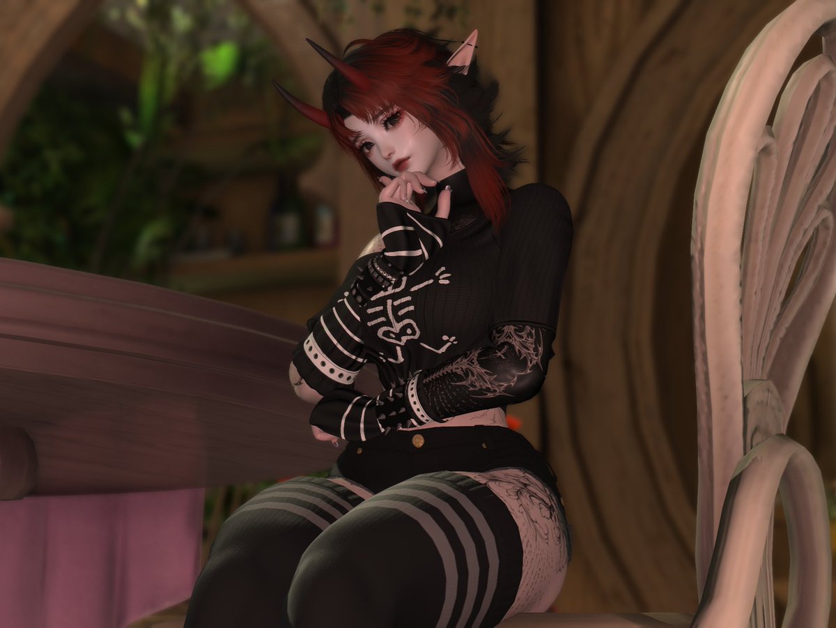 LuluHartXIV's tweet photo. 🦎❓️Curious Lizzer #gpose #Au_ra #Xaela https://t.co/0nujtE96A6