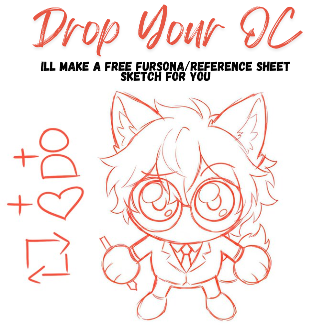 ImNyla_sky's tweet photo. 🐾 DROP YOUR OCs / FURSONAS! 🐾

I'm making free fursona &amp; reference sheet sketches for you guys!

📌 To enter:
👤 Follow 
❤️ Like 
🔁 Repost / RT 

Drop your character below!

#FurryArt #Fursona #FreeArt #FurryCommunity #ArtRequest #VArtist https://t.co/BWFNlyeDNI
