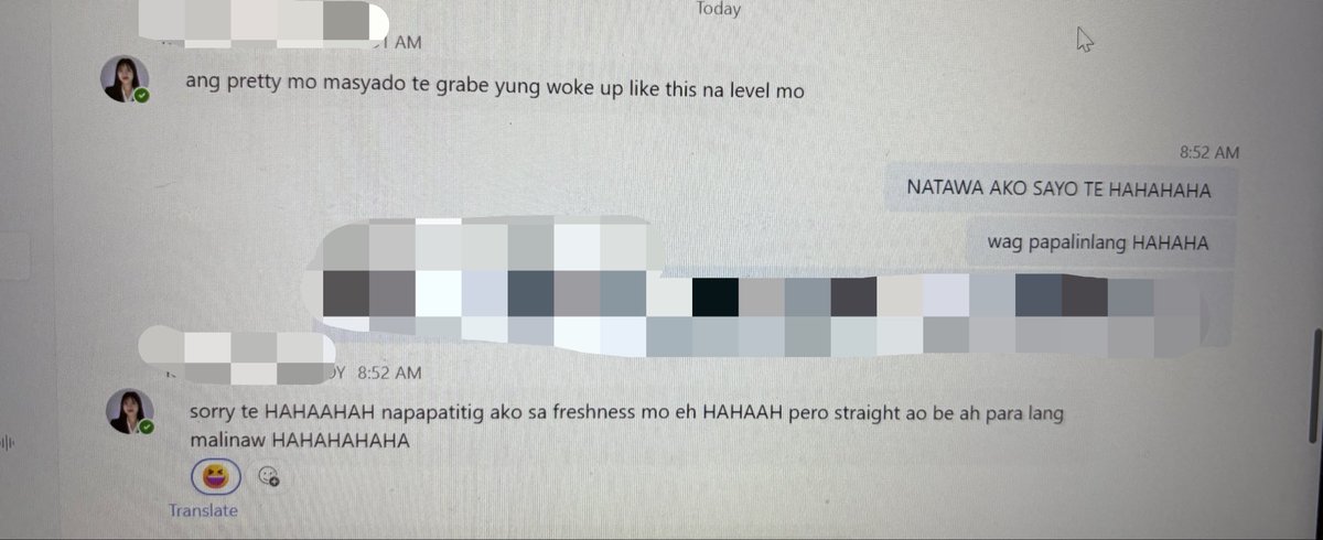 joooyyss's tweet photo. parang cra naman to si mikha lim sige na nga sagot ko bfast mo bukas :”> hahahaha emi https://t.co/bwHWmVIysQ
