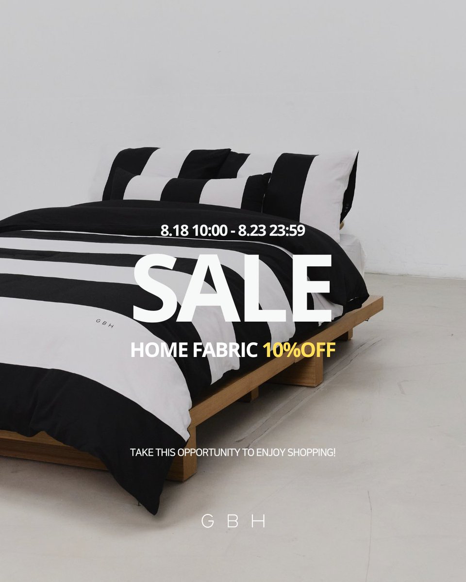 gbh__jp's tweet photo. 𝗚𝗕𝗛 𝗛𝗢𝗠𝗘 𝗣𝗔𝗧𝗖𝗛𝗪𝗢𝗥𝗞 𝗦𝗘𝗥𝗜𝗘𝗦

新作HOME PATCHWORKシリーズが登場。

発売を記念して、
HOME FABRICカテゴリー全商品が10%OFF🛒

8.18 (TUE) – 8.23 (SUN)

新作を含むHOME FABRICアイテムを、
ぜひこの機会にご覧ください。

#GBH #GBHJAPAN https://t.co/790zxmjDHC