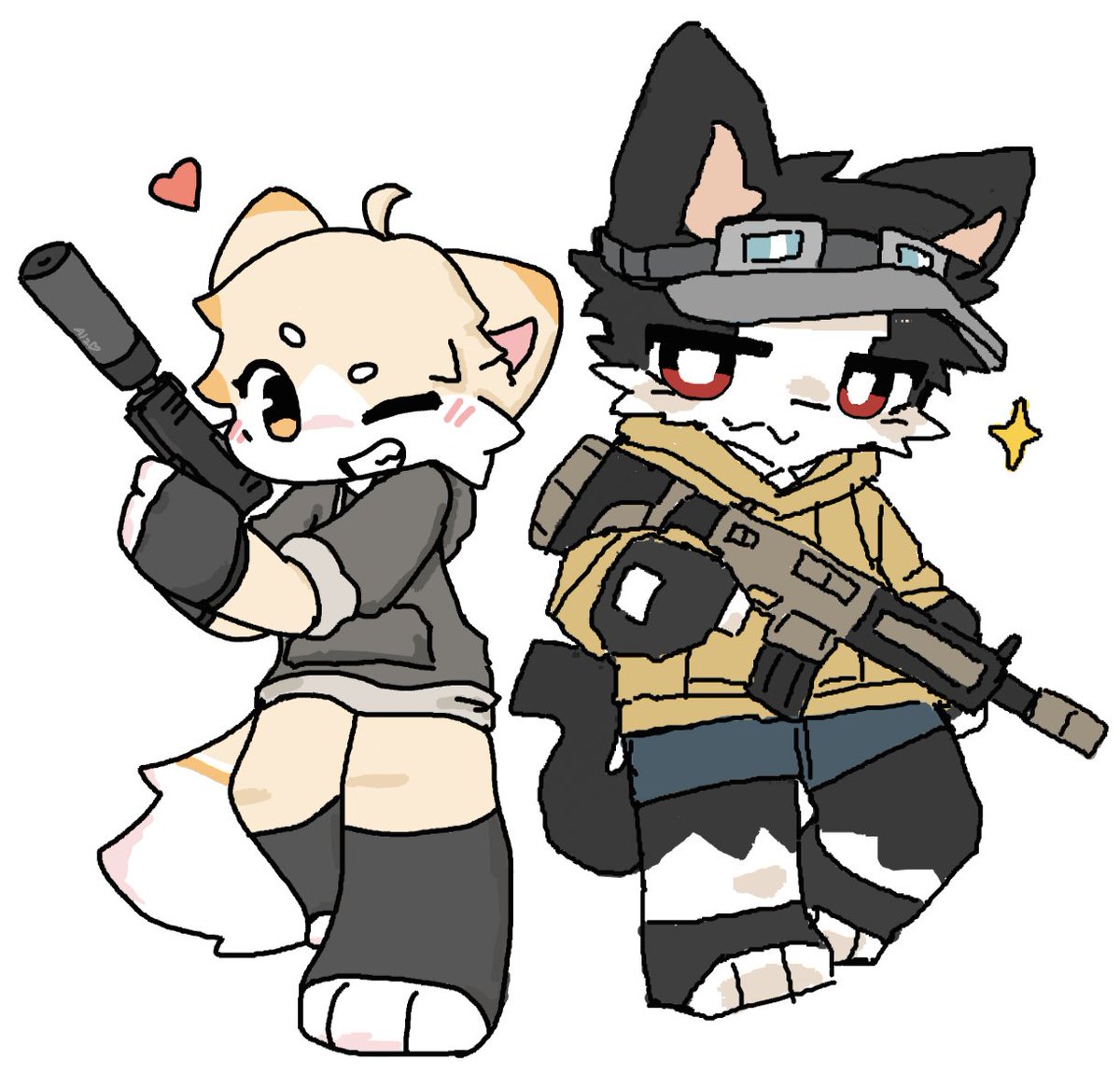 CarbonTheCatUwU's tweet photo. 合绘～
（使用roblox） https://t.co/J6I4wZWG3Q