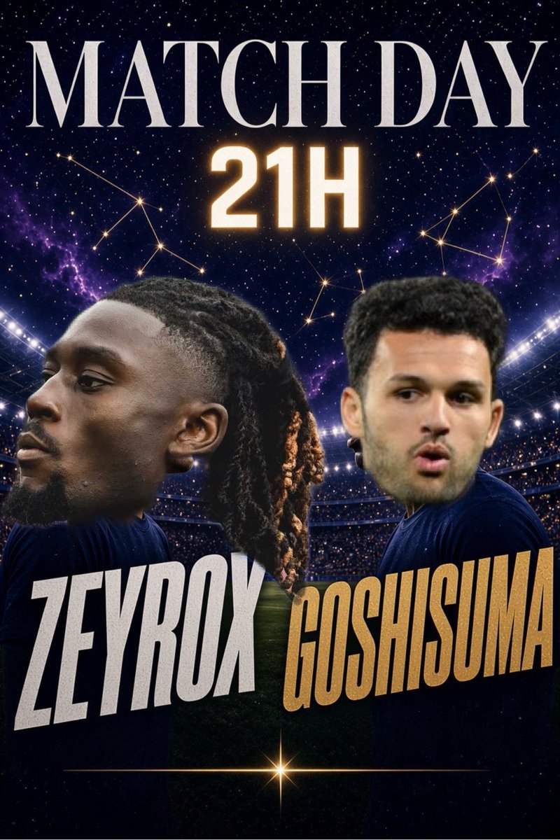 PangleterreFFL's tweet photo. 🚨⭐️ Goshisuma et Zeyrox s’affronte ce soir en 1/2 finale du All star !

RDV 21h. 😍💪🏽 https://t.co/xlQ4y0Q0Pu