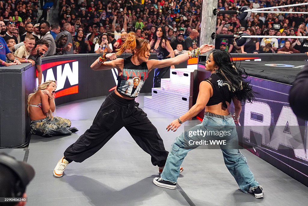 beckyBLcentral's tweet photo. Becky Lynch Getty Images HD's from #WWERaw 8/17/26 https://t.co/9nQuuDjl33