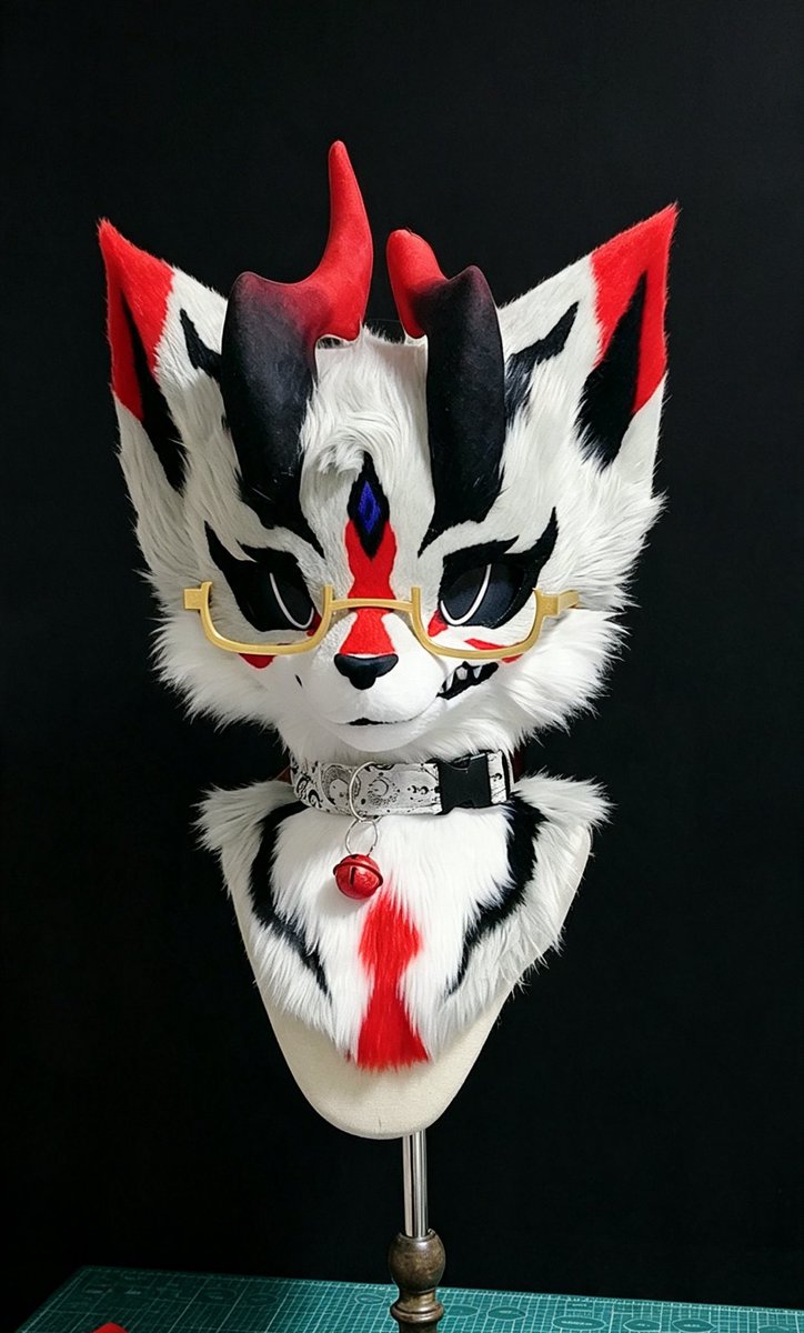 SenYu1667's tweet photo. Special price ✨

Ghost dog👻

Including: head x1, claw x1, tail x1

Suitable for heads with a head height of up to 28 cm and a circumference of less than 65 cm

Price: $1,688

If you are interested, please send me a private message.

#兽装 #kemono #fursuit #furry #kemonofriends https://t.co/ua4uJZsnpO