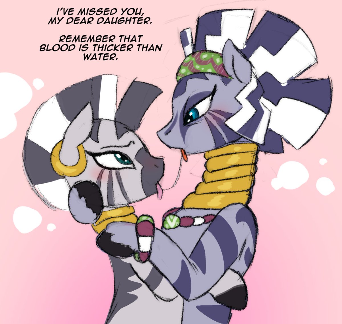 WaffaGiraffa's tweet photo. zecora's mom sketchy https://t.co/Zln1cvQbd0