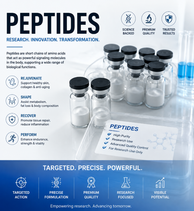 Mingwendy999's tweet photo. Discover Peptides — Where Science Meets Innovation 🧬
Advanced peptide technology brings precision and possibility together.
✨ Research-driven
✨ High-quality formulation
✨ Designed for scientific exploration
Explore the future of peptide innovation.
#peptide #Reta #Tesa #IPA https://t.co/c7TBXyYEji