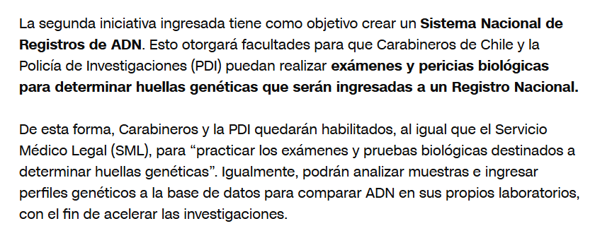 VillalobosJara's tweet photo. Cualquier persona que haya lidiado con efectivos de carabineros sabe que la mayoría de ellos apenas puede manejar una máquina de escribir. ¿Y van a hacerlos responsables de la toma y manipulación de muestras de ADN? Eso va a ser un desastre. https://t.co/sNdtzHmy8P